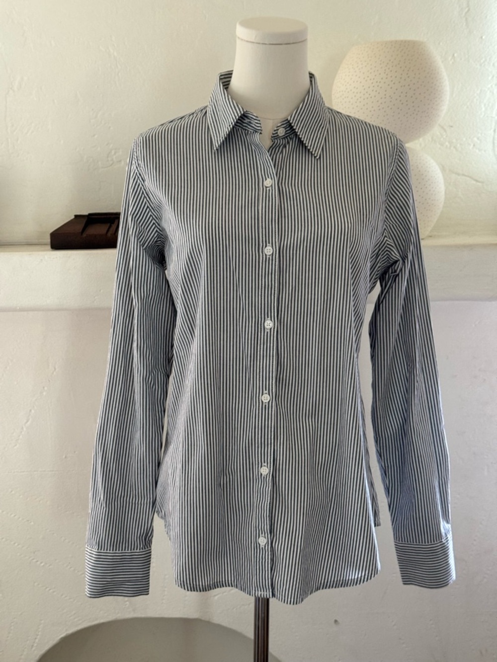 Outerknown Striped Oxford Shirt NWT Sustainable Cotton Button Down XS